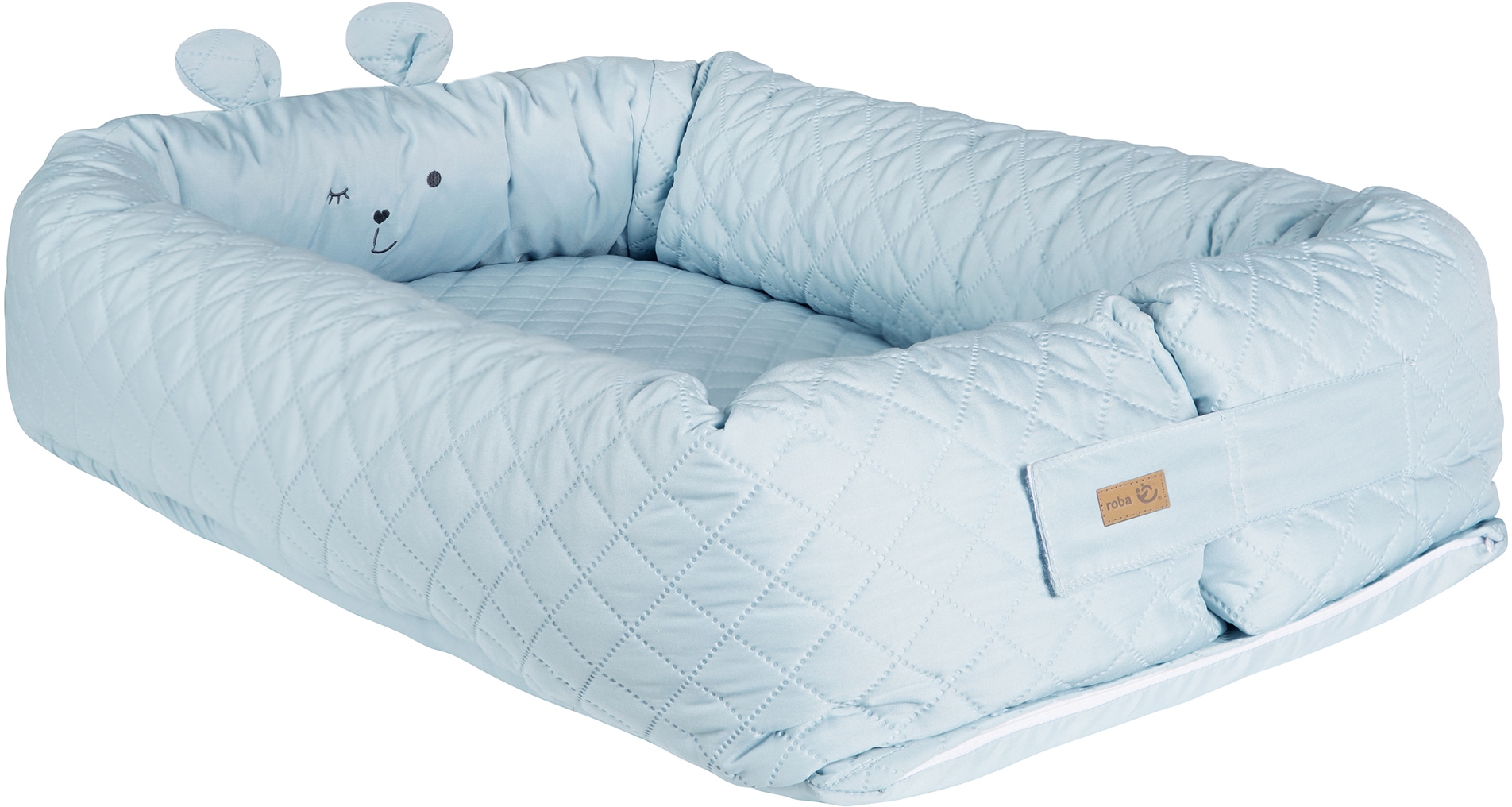 roba® Kuschelnest »Babylounge, roba style, Benny, hellblau« 3in1