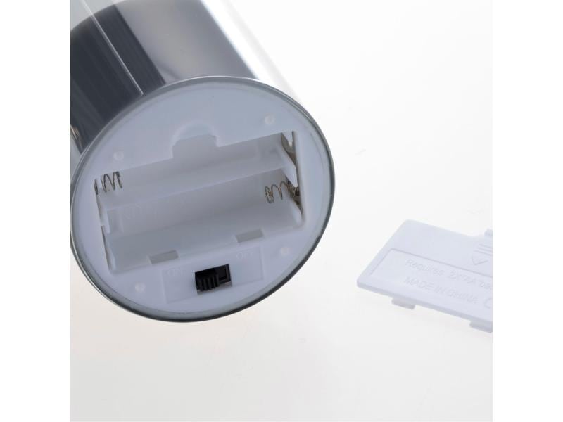 Pauleen LED-Kerzen Set Classy Smokey, Ø7.5cm, Anthrazit/Wei LED-Wachskerze, 3er Set