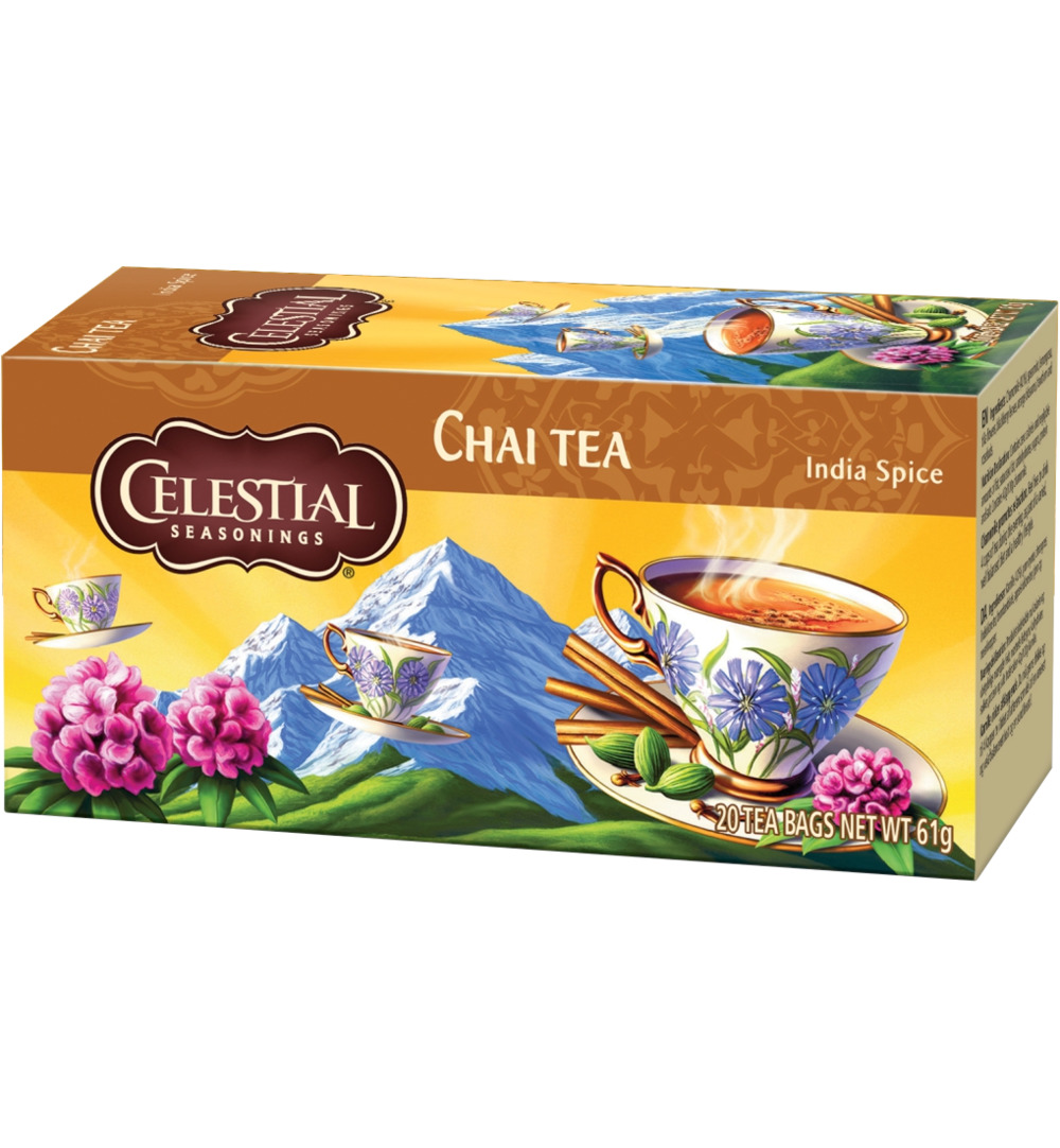 Celestial Seasonings Chai tea Indian spice (20 stuks)