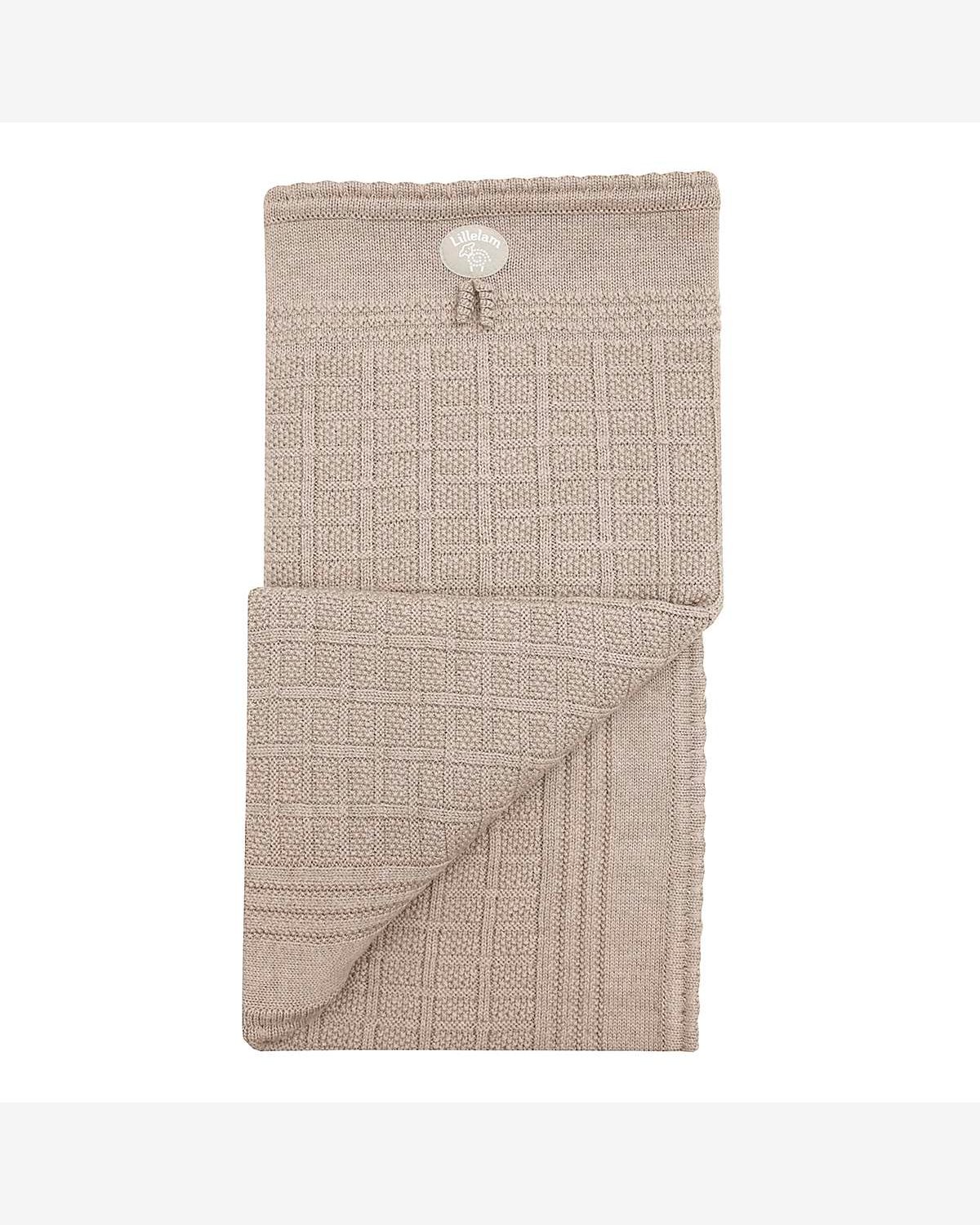 Babyteppe Ull – 100% Merino, 100×80 – Pledd Classic
