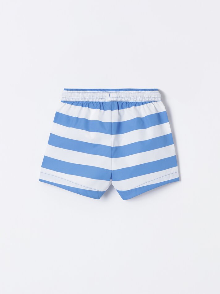 Maiô estampado - Azul pastel
