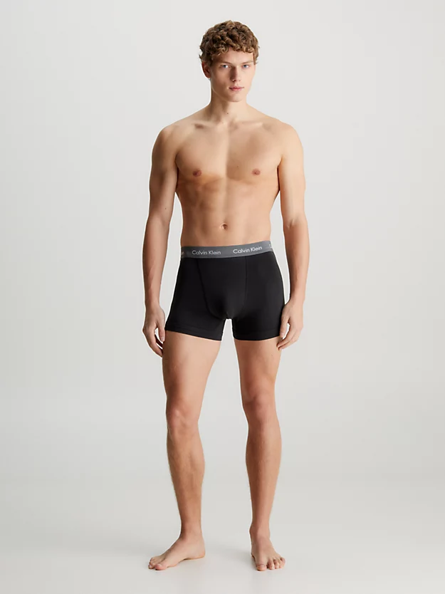 Pacote com 3 Cuecas Boxer - Algodão Elástico