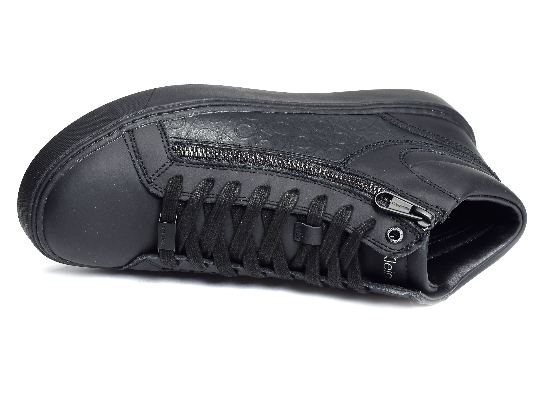 High top lace up 0812 noir