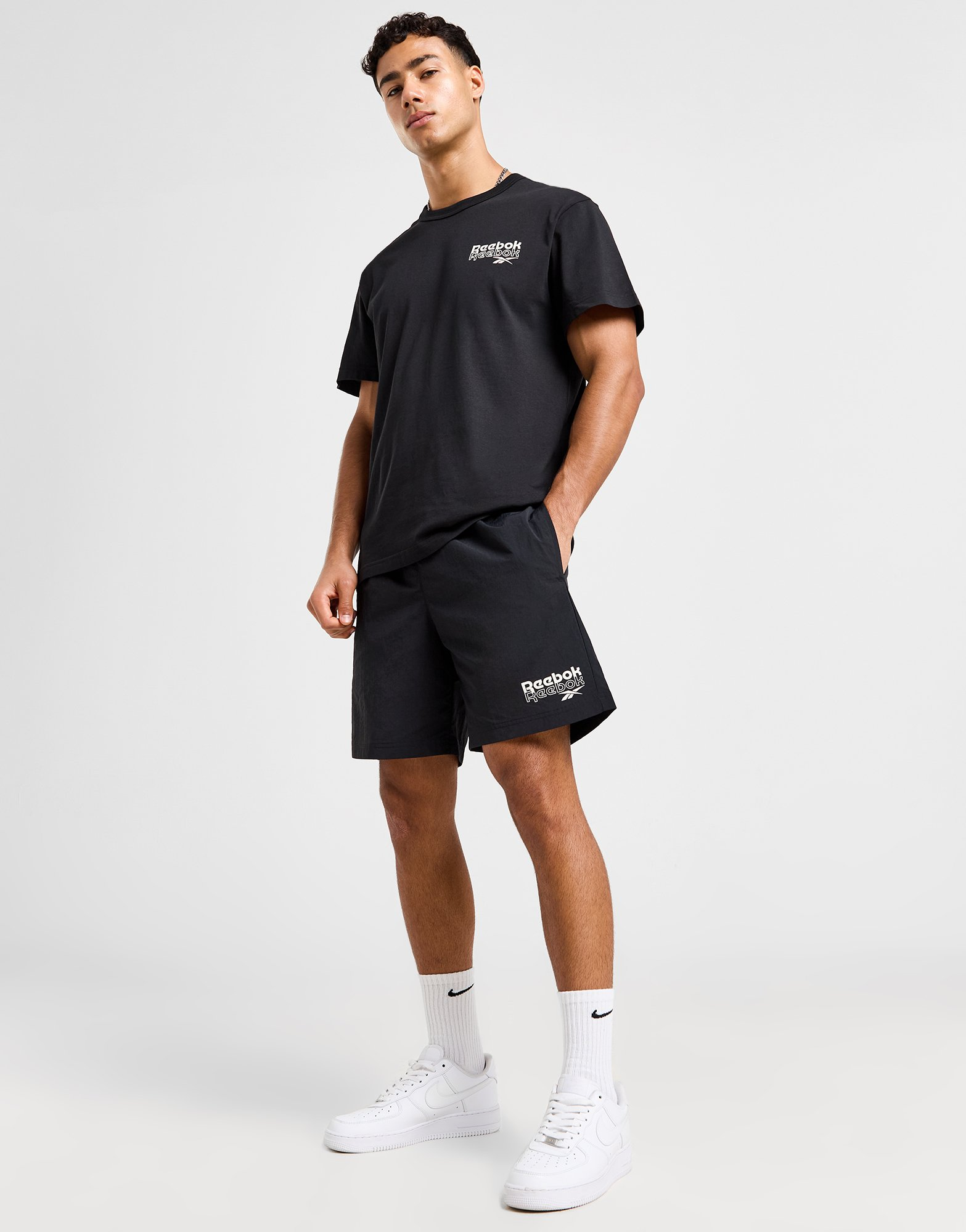 Reebok Short Stack Logo Homme