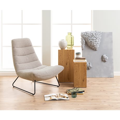 Milford loungestol - beige