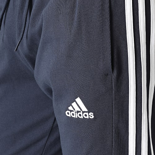 Pantalon Jogging A Bandes 3 Stripes IC0045 Bleu Marine