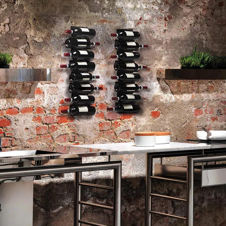 Opinion Ciatti - Ptolomeo Vino Wandregal, H 75 cm, schwarz