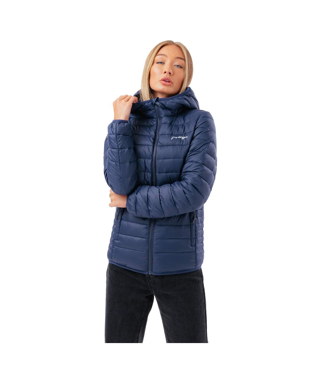 Hype - Doudoune - Femme (Bleu marine) - UTHY7063