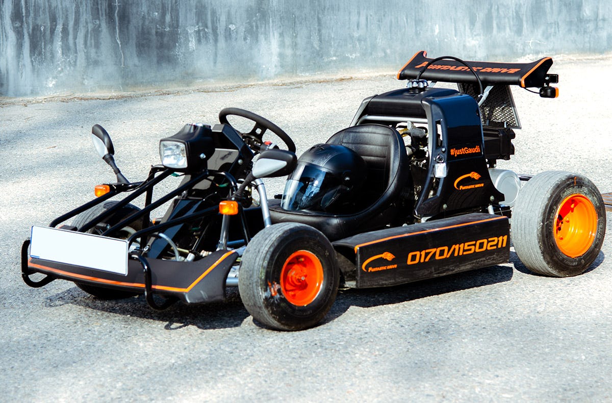Kartfahren in Mering