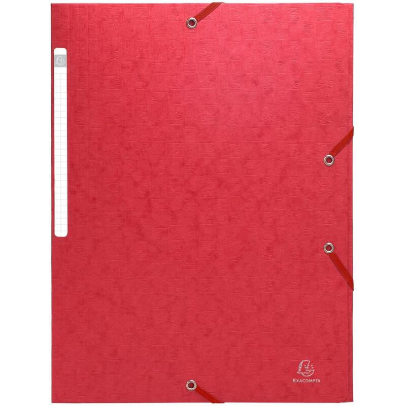 Chemise 3 rabats à élastiques Maxi Capacity carte lustrée 600g/m2 Scotten ®- A4