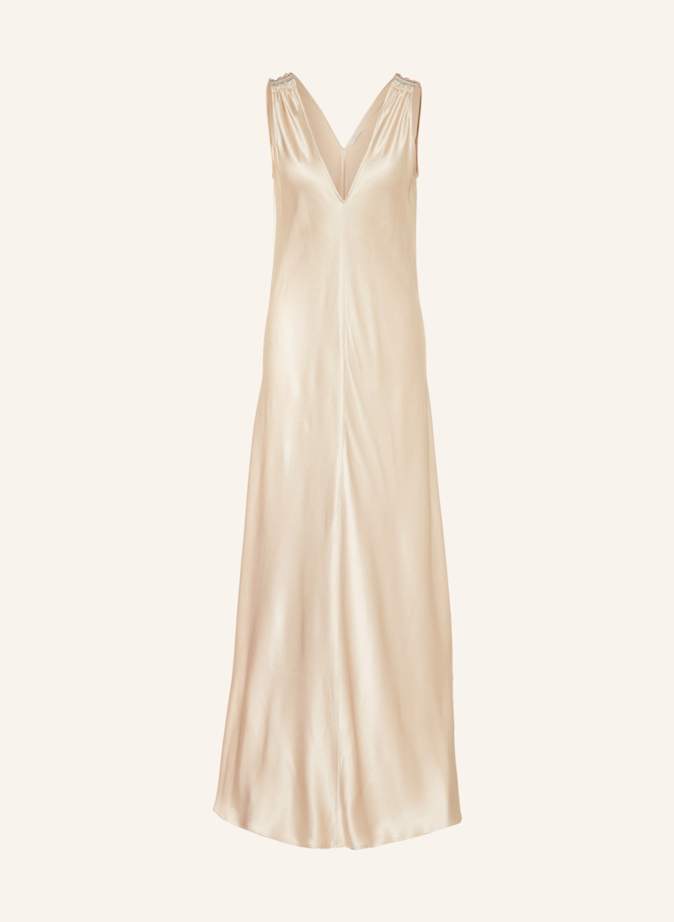ANTONELLI firenze Abendkleid mit Seide und Schmuckperlen