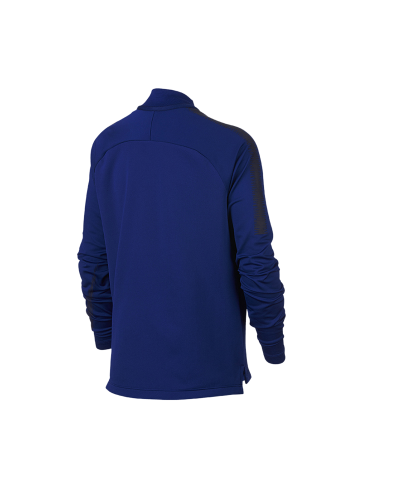 Nike Dry Squad Drill Top langarm Kids Blau F457