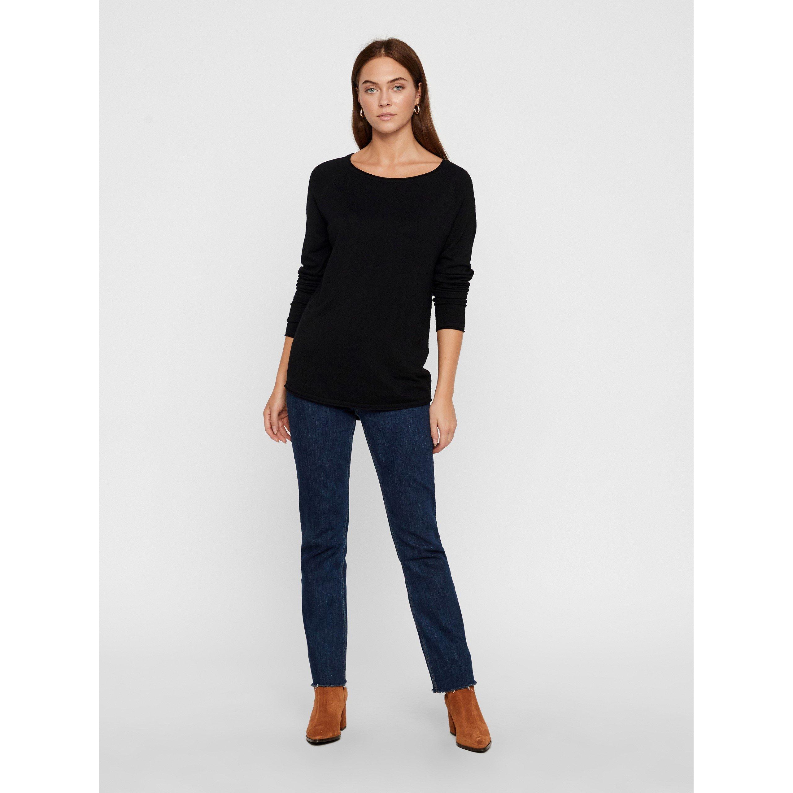Vero Moda Boat Neck Fine Knit Jumper