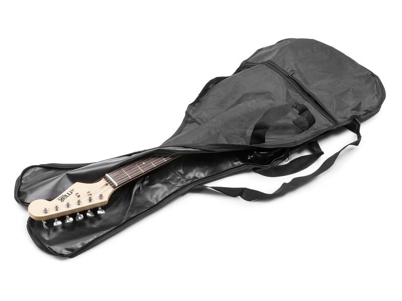 MAX E-Gitarre GigKit Schwarz E-Gitarre mit Zubehör