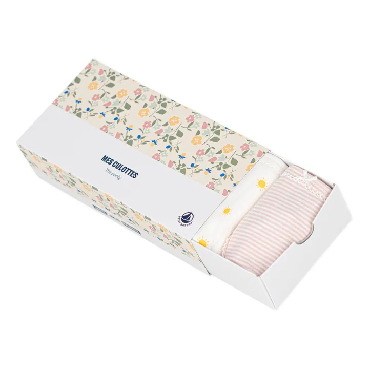 Petit Bateau Lot 5 Culottes | Rose