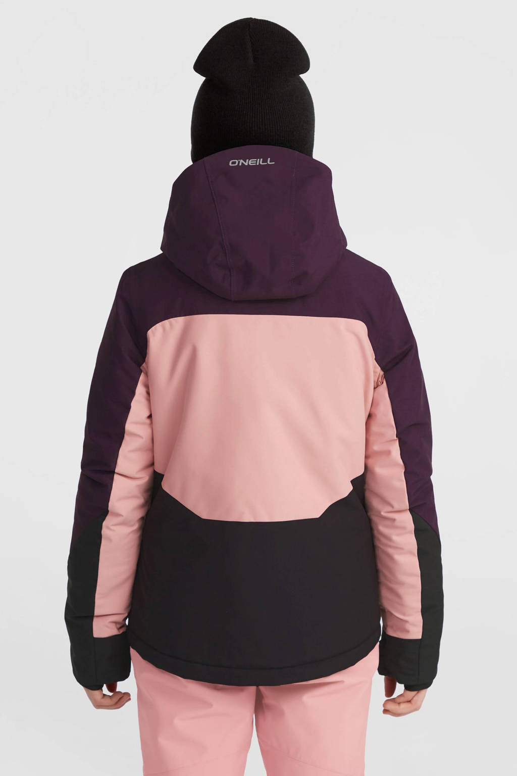 O'Neill ski-jack CARBONITE donkerpaars/roze/zwart
