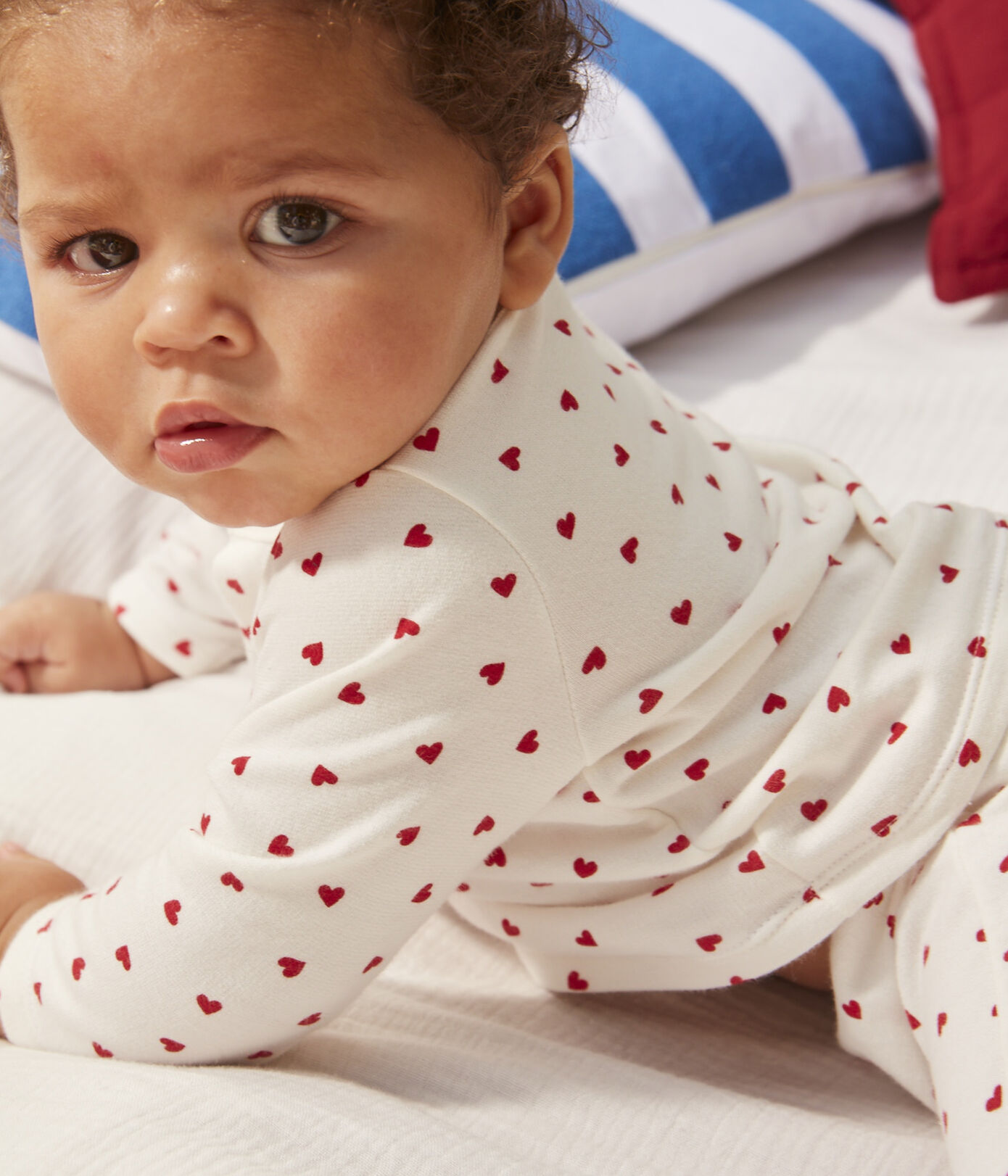 Ensemble imprimé en coton bébé