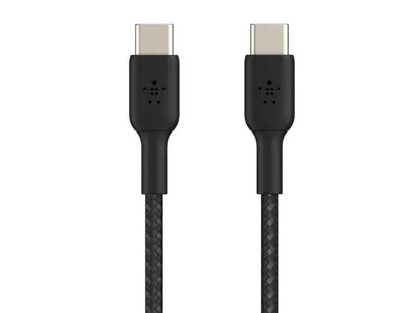 Belkin BoostCharge - USB-kabel - 24 pin USB-C (han) til 24 pin USB-C (han) - 1 m - sort