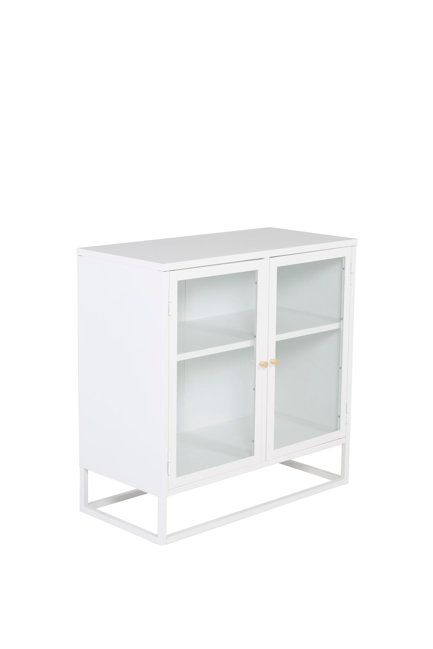 FjÃ´rd - Vitrinekastje Wit - 85x85cm - Bakal