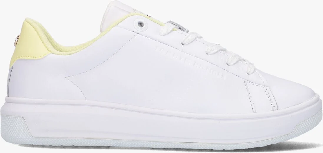 TOMMY HILFIGER witte tommy hilfiger lage sneakers lowcut cupsole