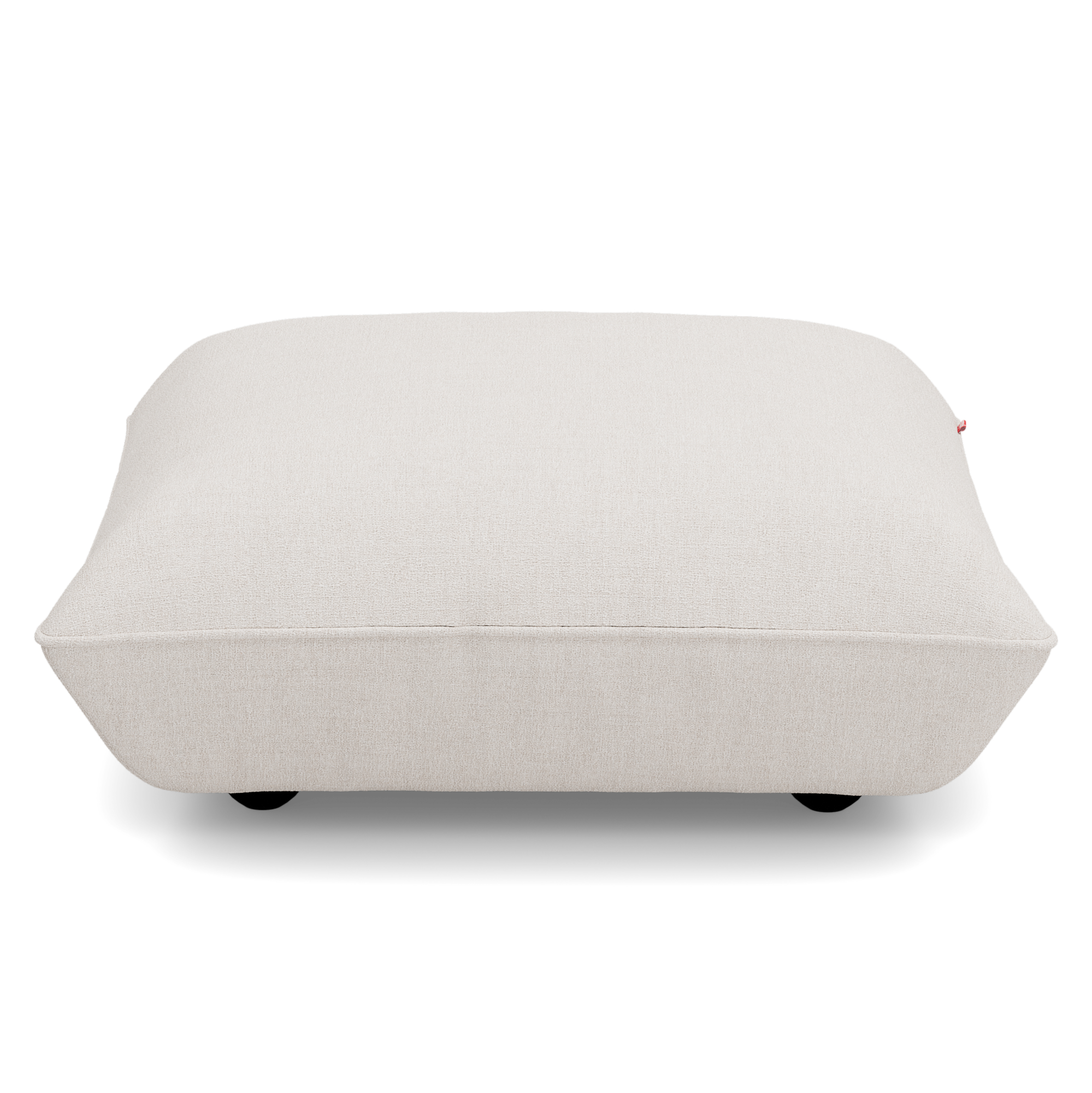 Hocker Sumo boucle recycled creme