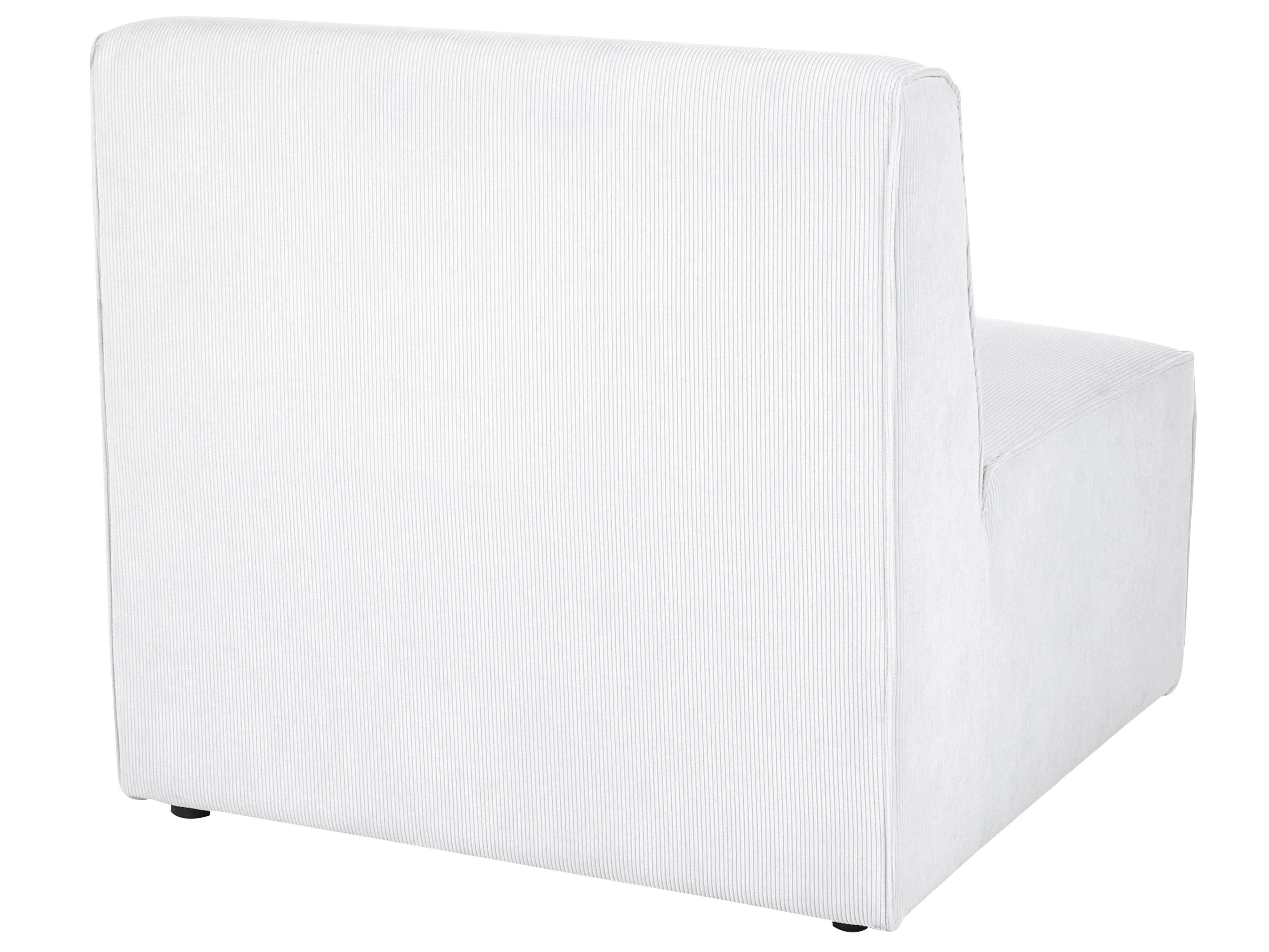 Modulaire bank 3-zits LEMVIG Corduroy Gebroken wit