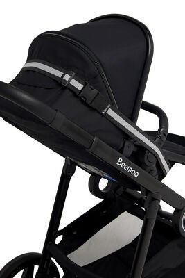 Beemoo Refleksbånd til Barnevogn, Black