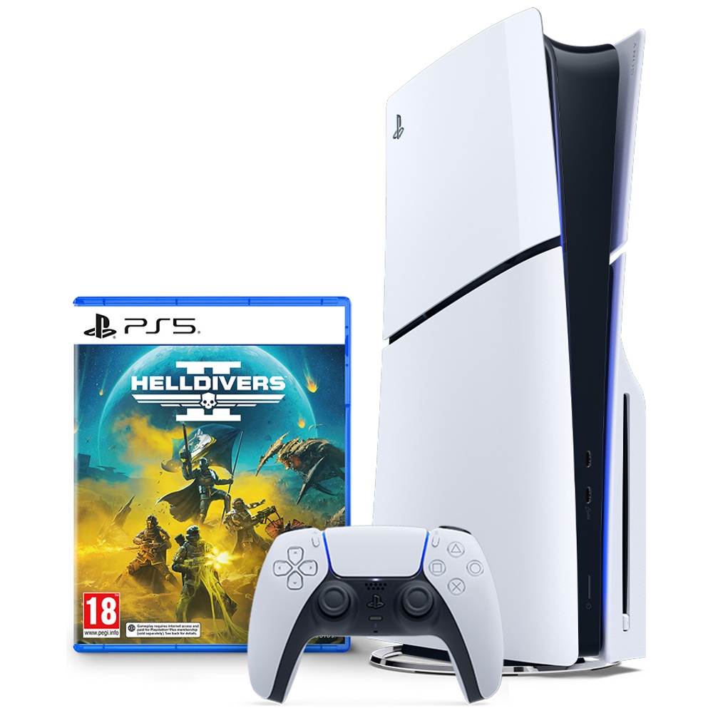 PlayStation 5 Konsole (Slim) & Helldivers 2
