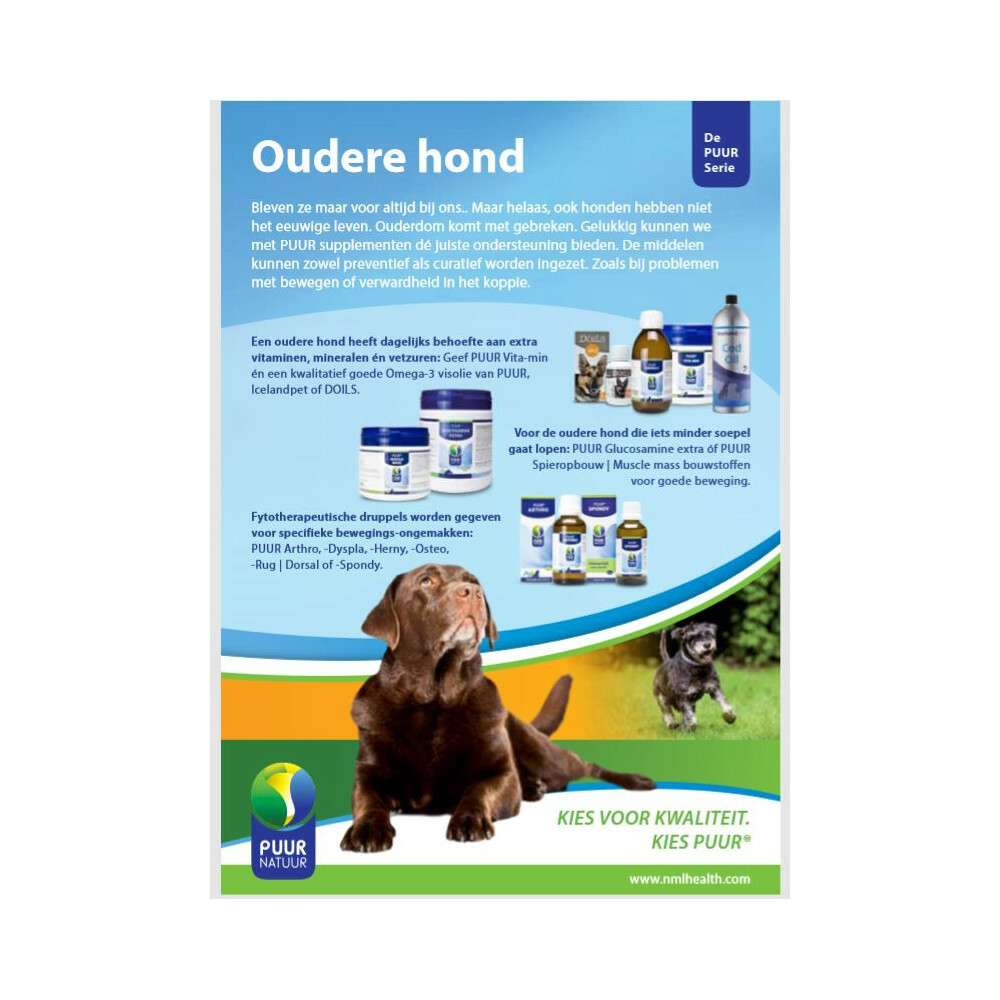 PUUR Vita-min Hond - Kat75 gr