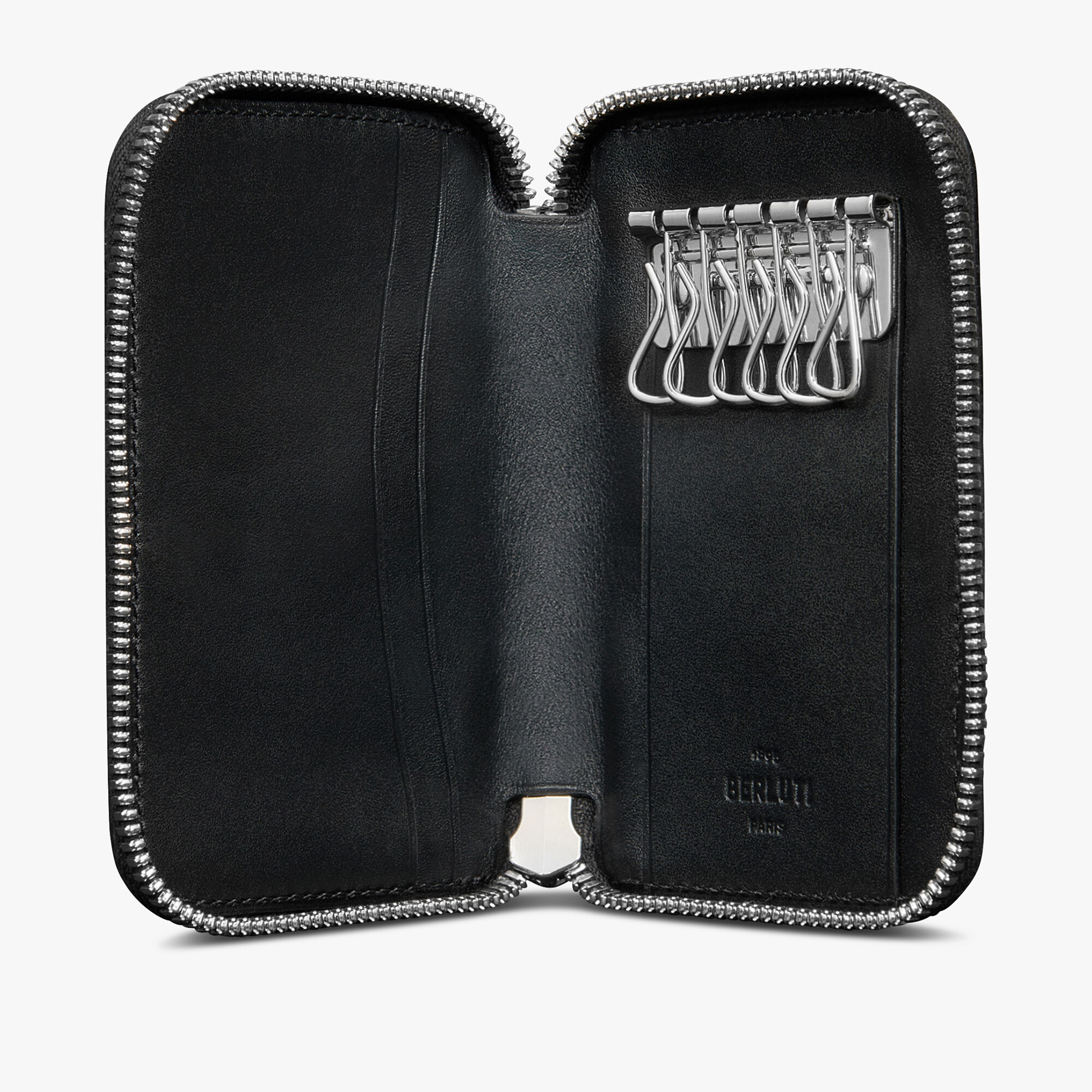 Koto Scritto Leather Zipped Key Holder