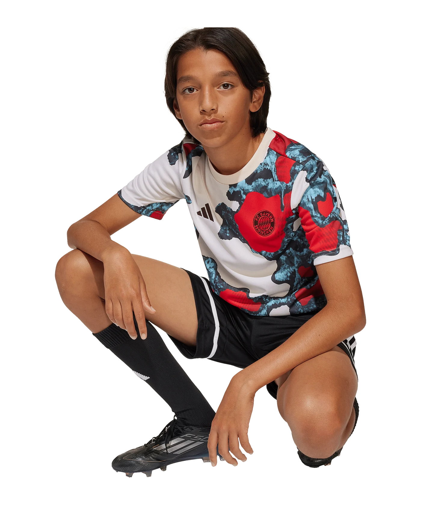 adidas FC Bayern München Prematch Shirt 2024/2025 Kids Rot