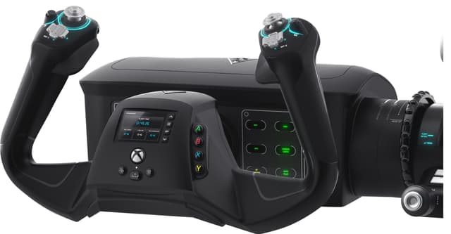 Turtle Beach VelocityOne Universal Control System flight simulator