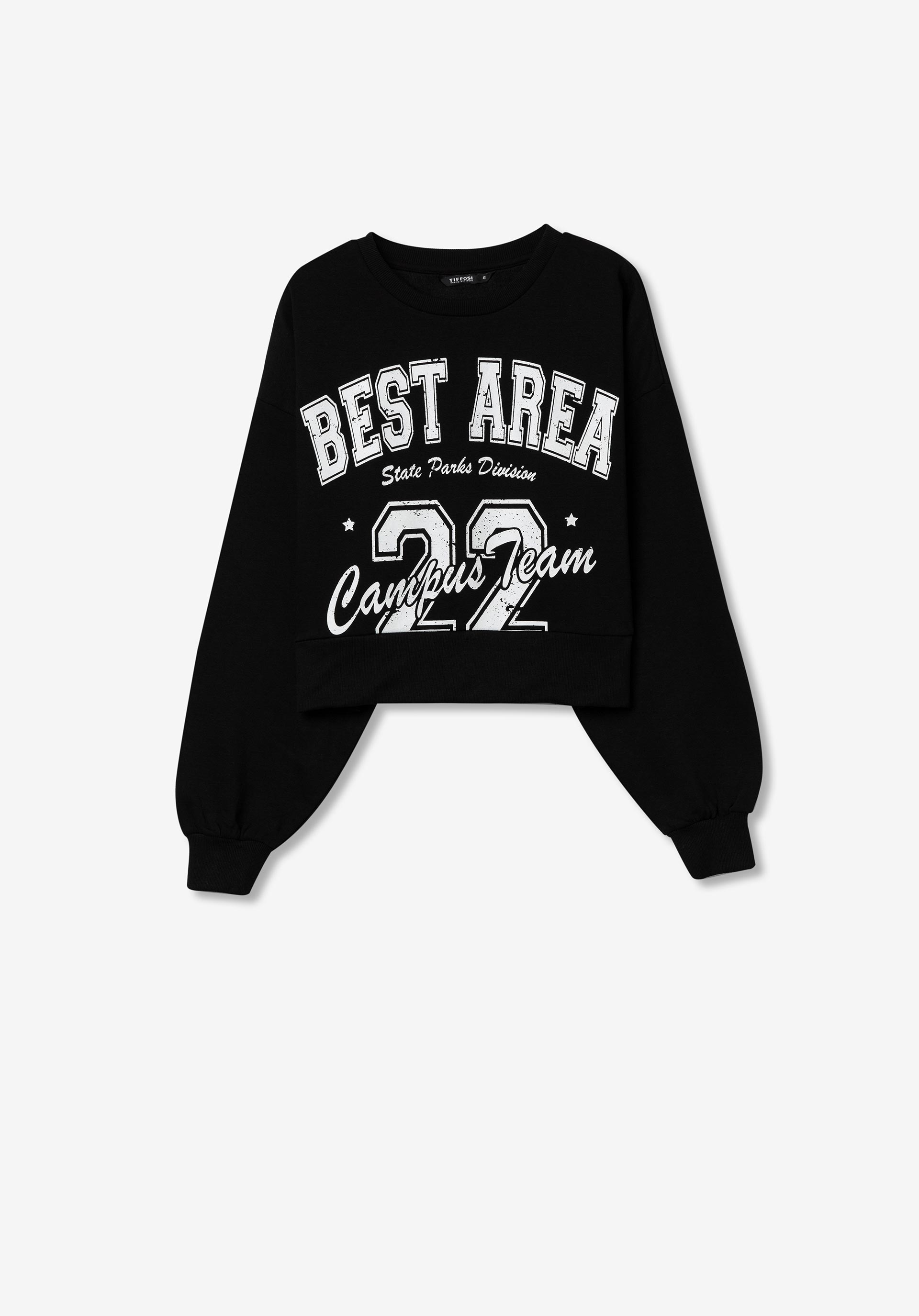 Sweatshirt com Estampado Frontal
