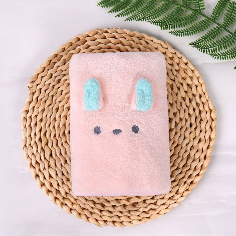 Porcini - Cartoon Coral Fleece Haarhanddoek (Diverse Ontwerpen)