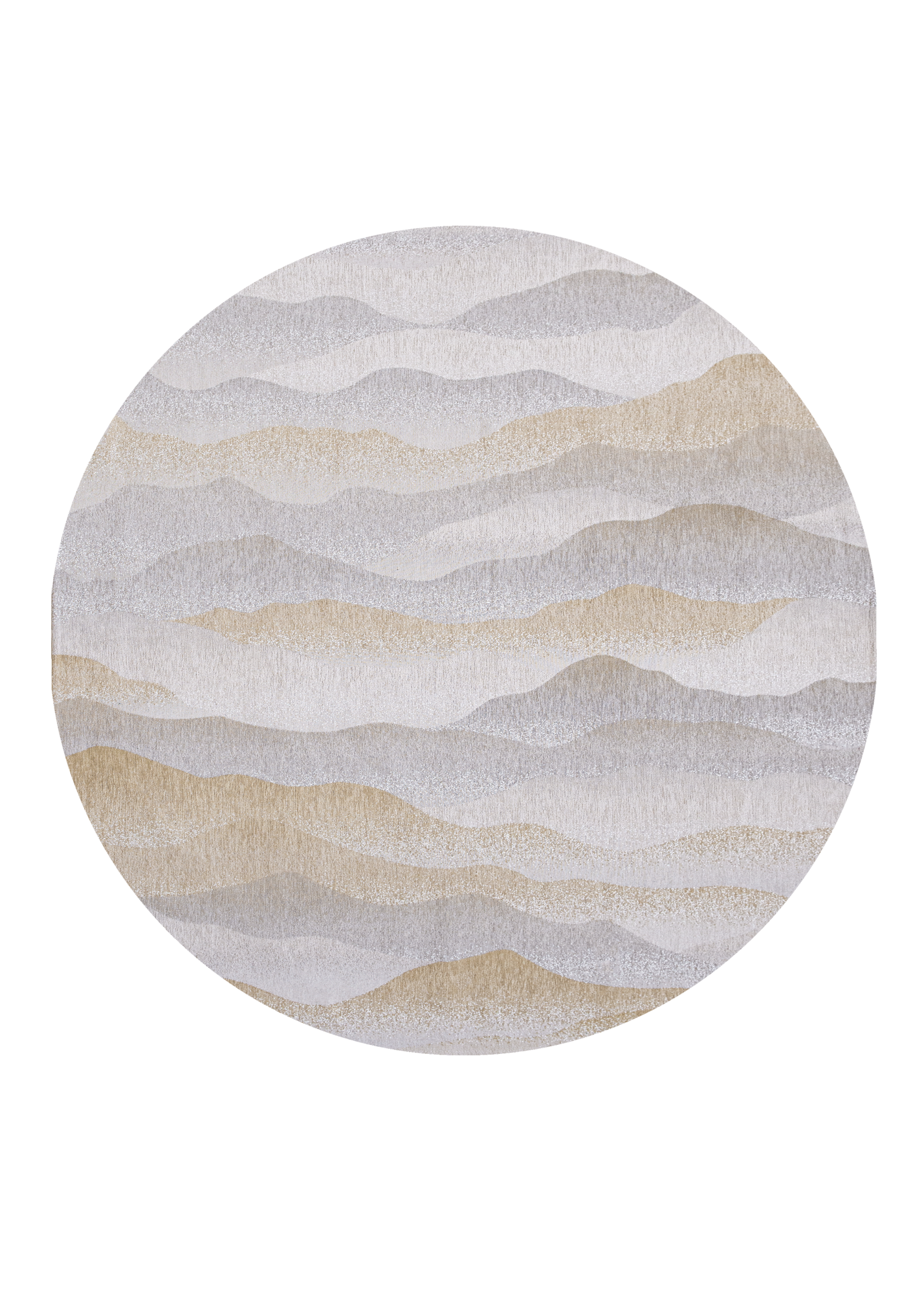 Ecorugs vloerkleed Himalaya beige ∅ 240 cm