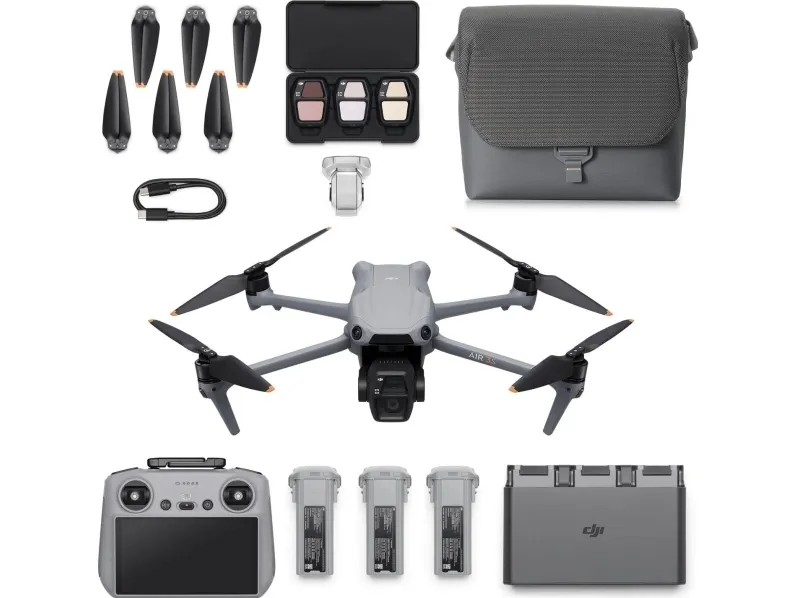 DJI Air 3S Fly More Combo (DJI RC 2) - Drone - USB