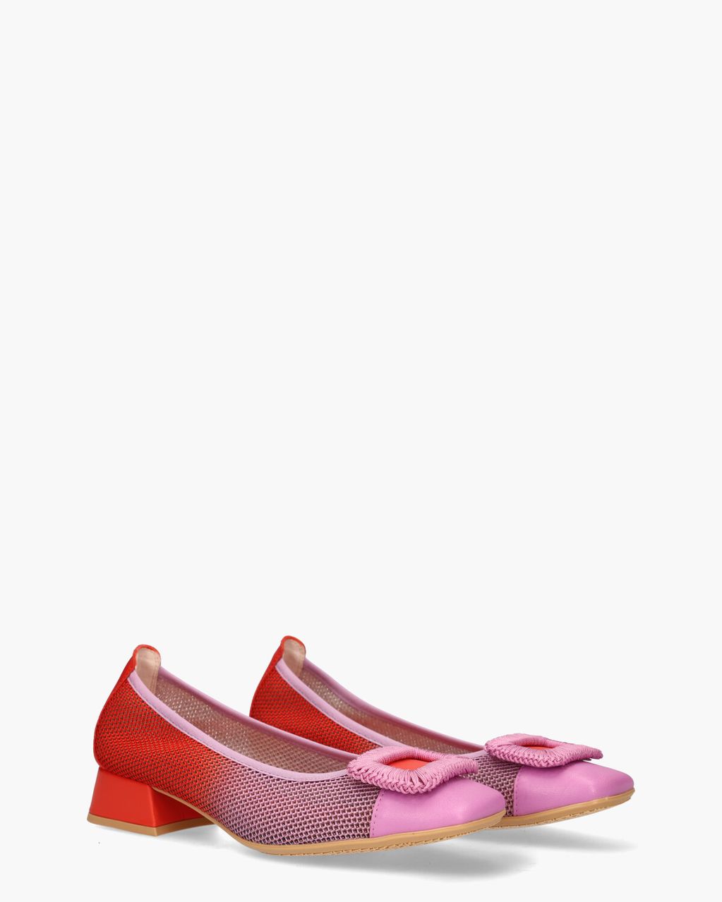 Hispanitas BHV243335 Paars/Rood Damesloafers