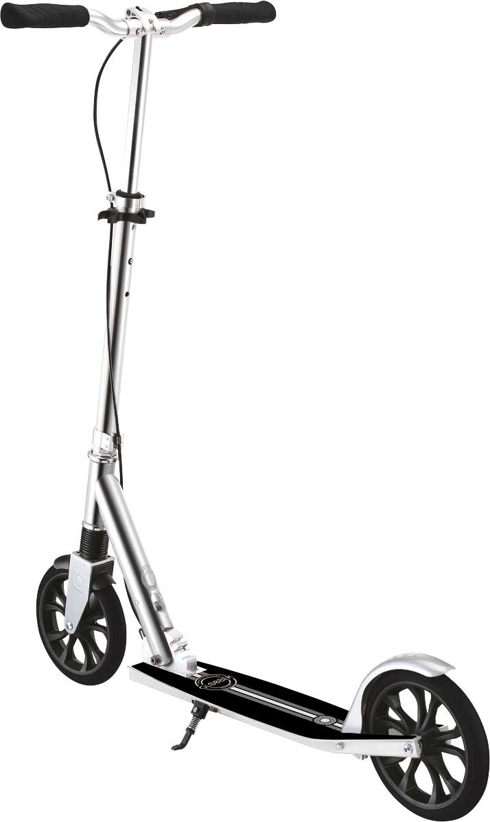 Globber NL-205 Deluxe klappbarer Scooter Silber