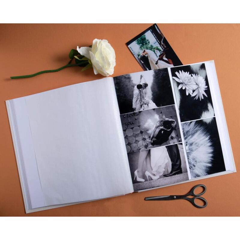 Album photo livre 60 pages blanches Art - Ivoire