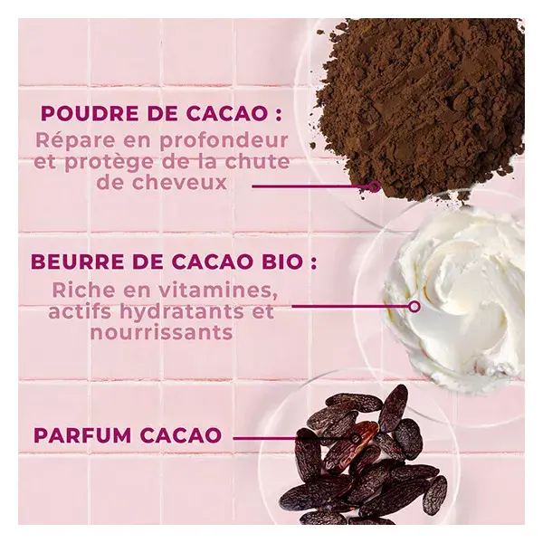 Máscara Capilar Energie Fruit 2 em 1 Nutri Intense com Manteiga de Cacau 300ml