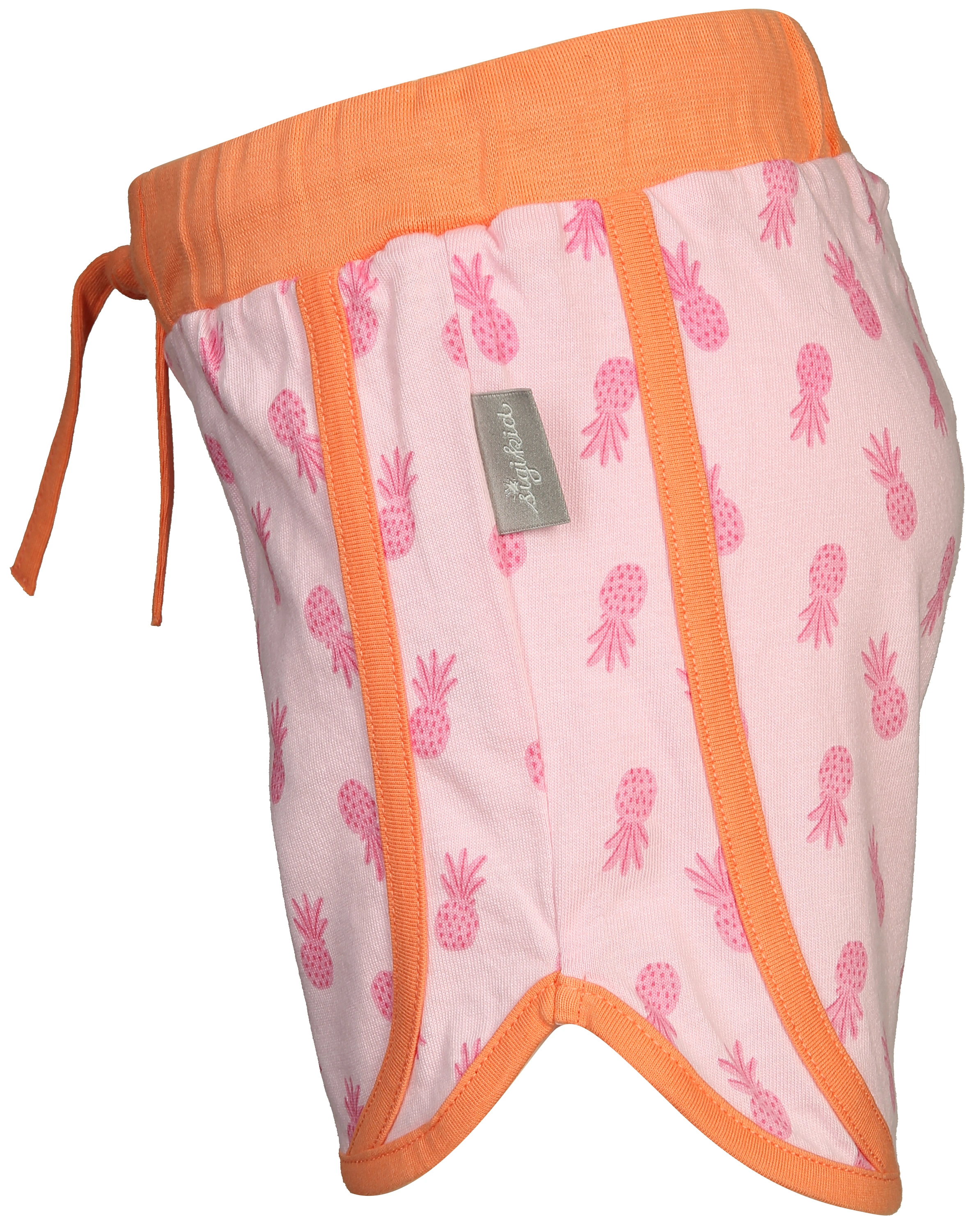 Jersey-Shorts ANANAS in rosa/orange