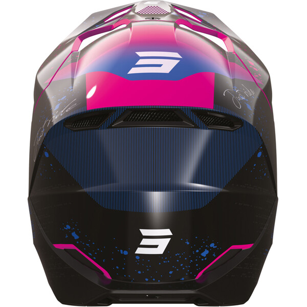 Shot - Casque enfant Furious Kid Matrix Noir / Rose / Bleu / Brillant