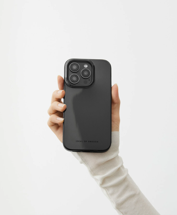 iPhone 16 MagSafe Hardcase Hülle Mirror Case Recycled (IDMRCMS-I2461-485) - Schwarz