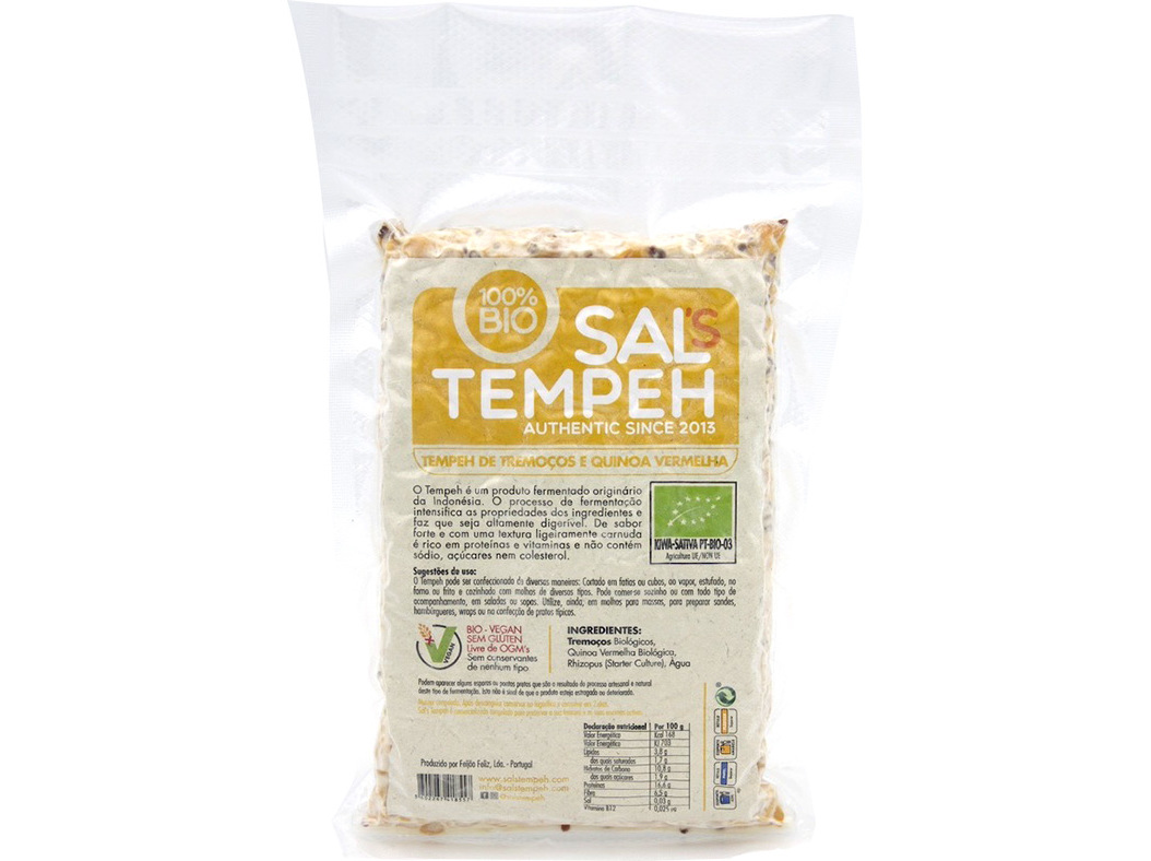 TEMPEH SAL`S TEMPEH TREMOÇO ULTRACONGELADO BIO 250G