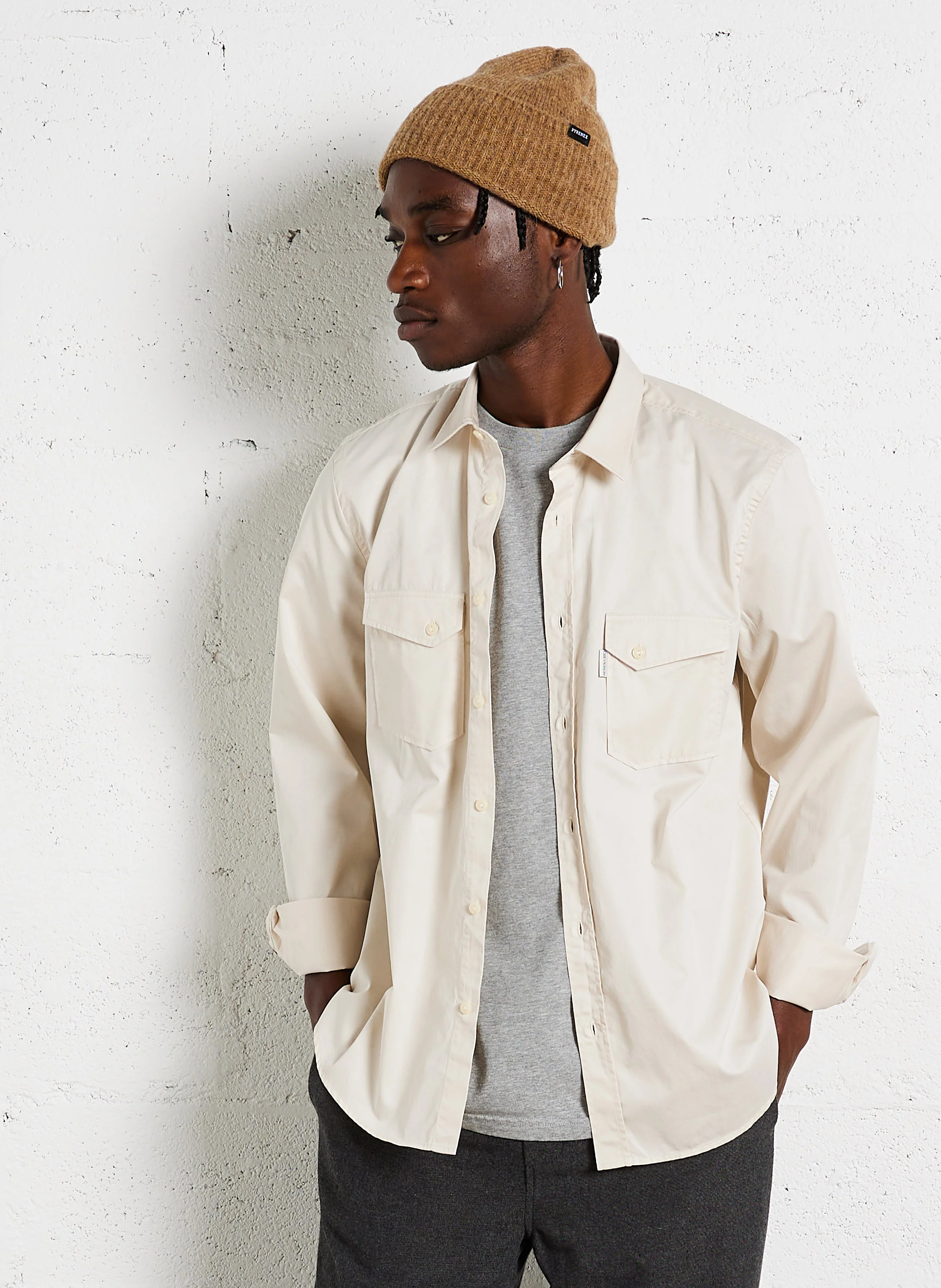 MEXICO - Chemise regular en coton bio | Beige