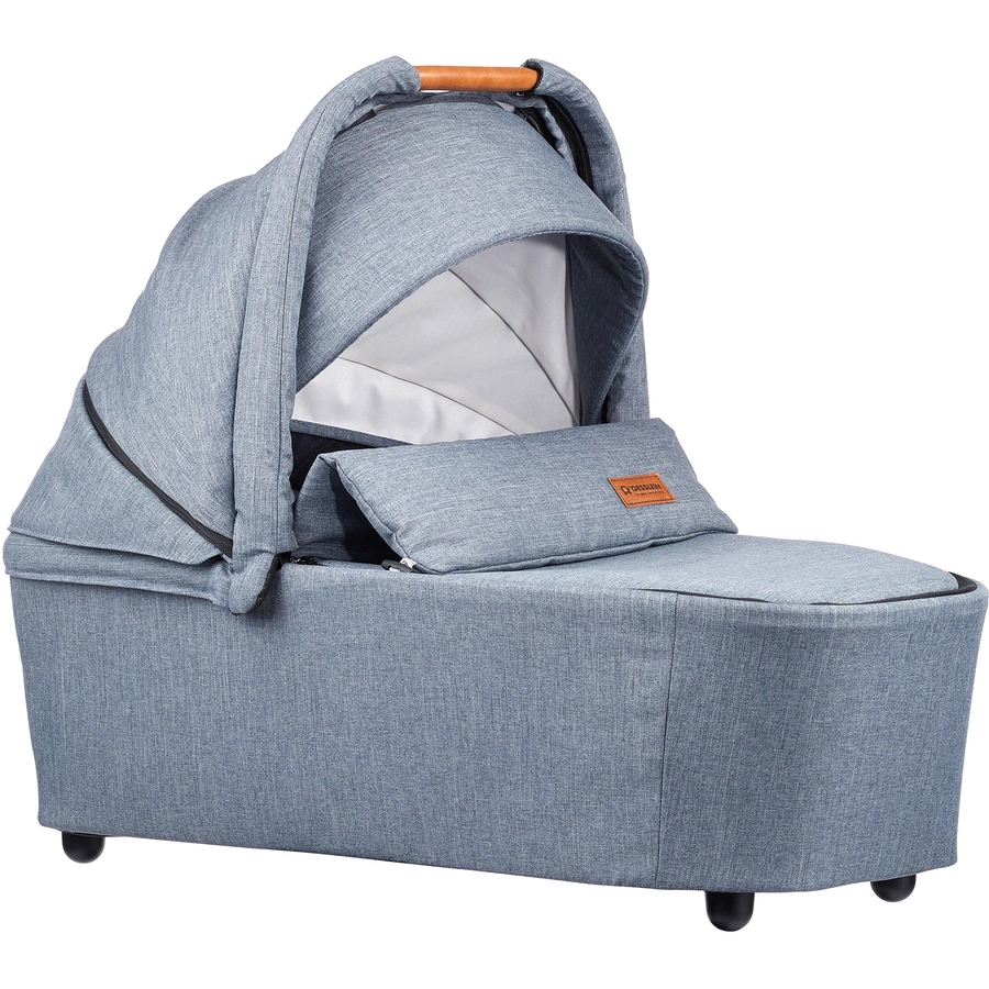 GESSLEIN Kombikinderwagen F4 Air+ mit Handbremse, eisblau meliert  Stern