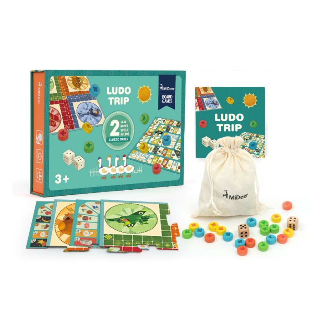 Ludo trip - jeu de l'oie et petits chevaux