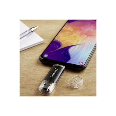 Intenso Twist Line - Clé USB 32 Go - USB 3.2 Gen 1 / USB-C - anthracite