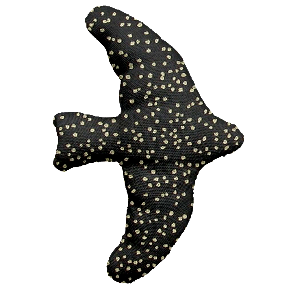 Barrette Hirondelle Noir Pailleté