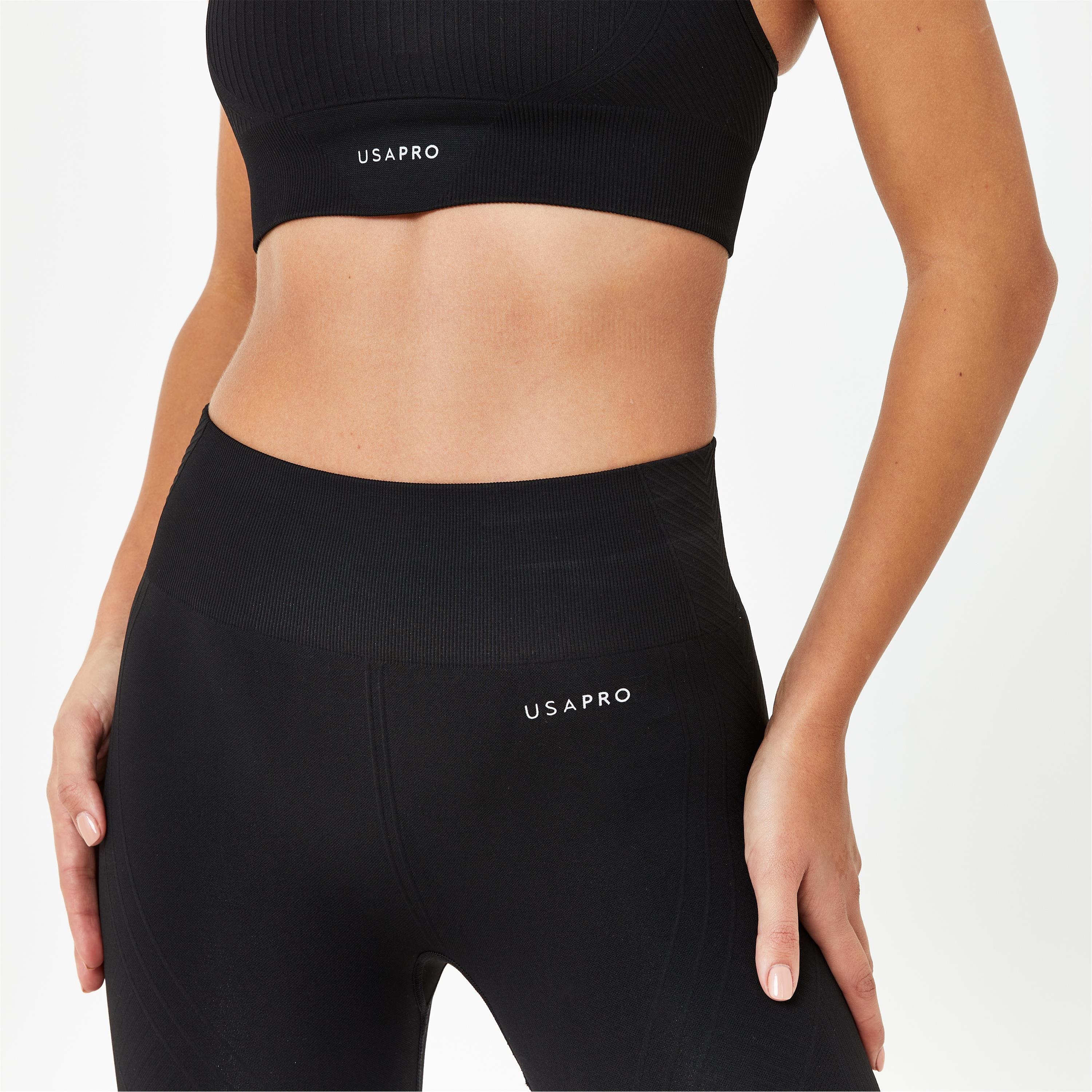 USA Pro Seamless Capri Cropped Leggings